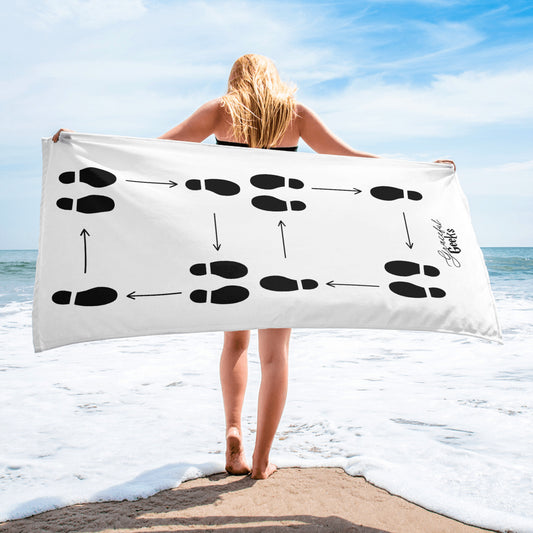 Box Step Beach Towel