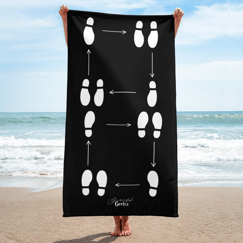 Box Step Beach Towel